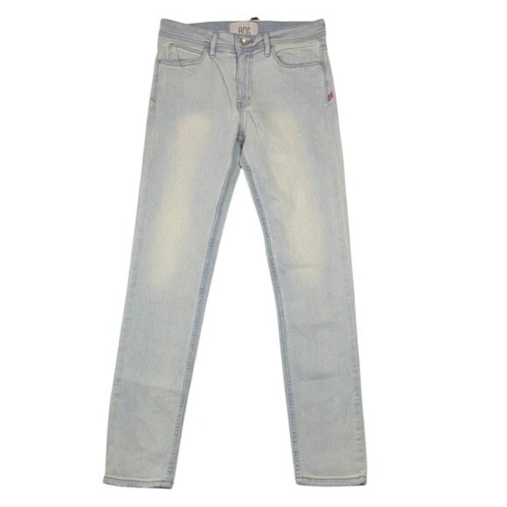 BDG Urban Outfitters Mens Skinny Jeans Light Wash Blue Slim Fit Denim 32x34